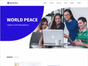 social techのHP